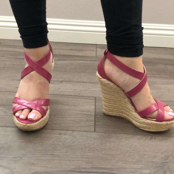 Jimmy choo size 34.5 espadrille Wedges - Picture 8 of 8